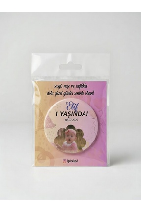 İ&G Çiçek ve Hobi evi Özel Tasarım Magnet | Sünnet, Nişan, Doğum günü, 1 Yaş,...