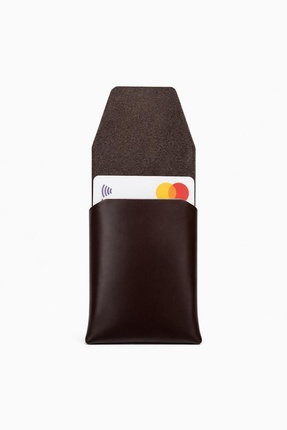 VELZANA Hakiki Dana Derisi El Yapımı Kartlık Çift Yön Kullanılır Dikişsiz