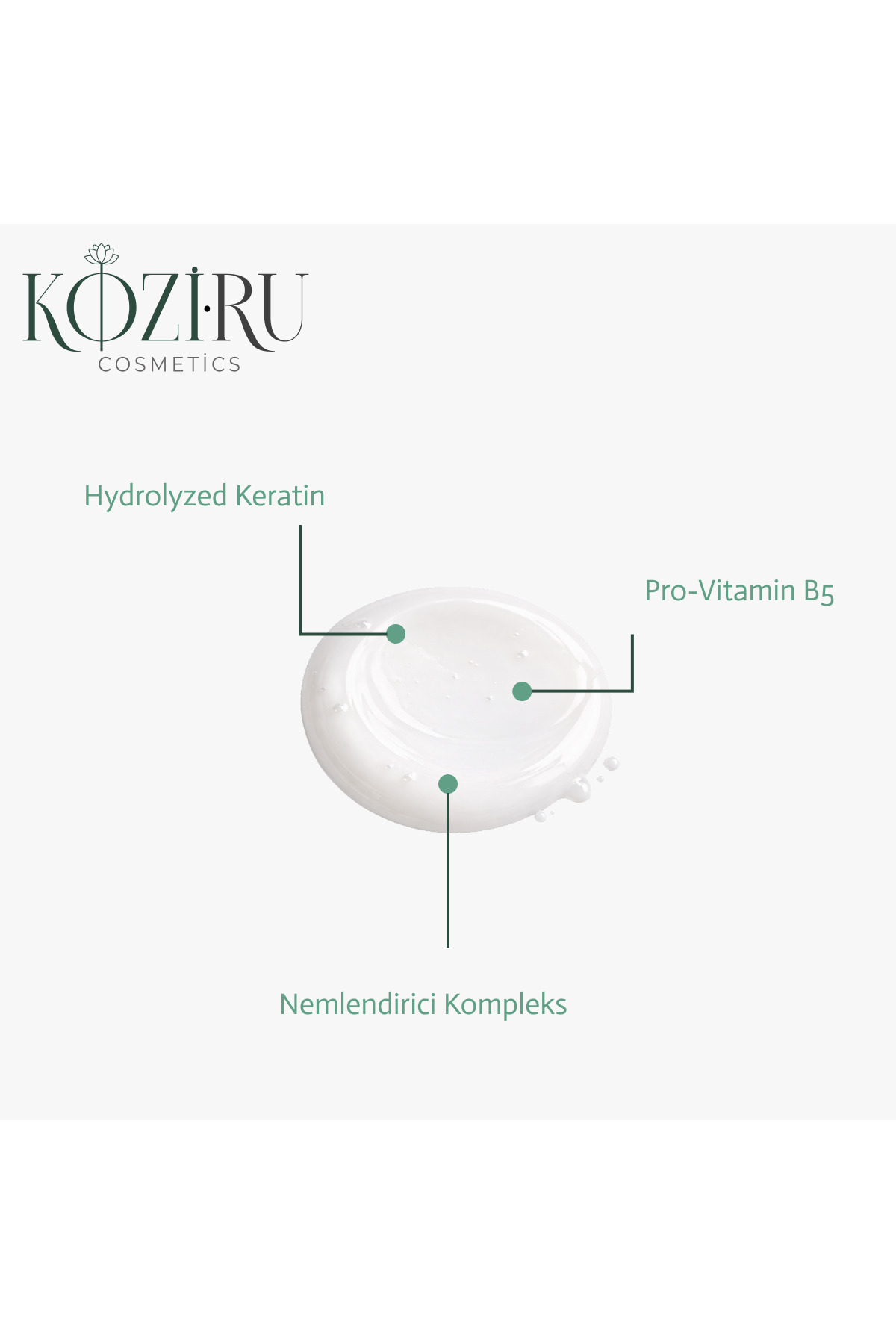 شیر مراقبت از مو کراتینه - کرم مراقبت از مو کراتینه بدون نیاز به آبکشی ۲۰۰ میلی لیتر - KOZ-KSB-200ML — تصویر 3 از 5