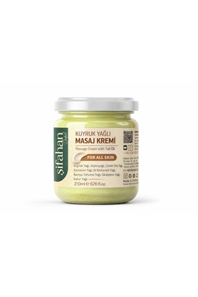 ŞİFAHAN Kuyruk Yağı, Zeytinyağı ve Çörek Otu Yağlı Rahatlatıcı Masaj Kremi
