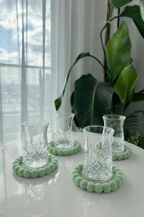 EN CONCEPT DESİNG 4’lü Bubble Bardak Altlığı Seti – Çay ve Kahve Sunum Altlığı