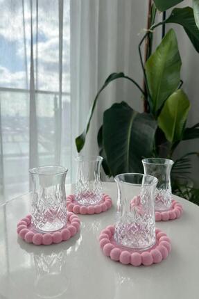 EN CONCEPT DESİNG 4’lü Bubble Bardak Altlığı Seti – Çay ve Kahve Sunum Altlığı