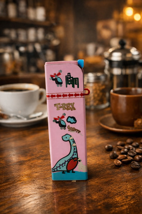 Hunter Sevimli Dinozor Desenli Jet Alevli Gazlı Çakmak – Anahtarlıklı Renkli ...