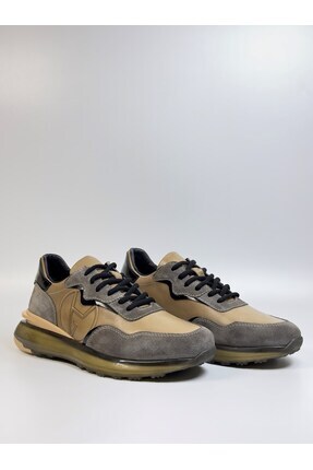 Daytex Premium Hakiki Deri Erkek Sneaker | İthal Hava Tabanlı