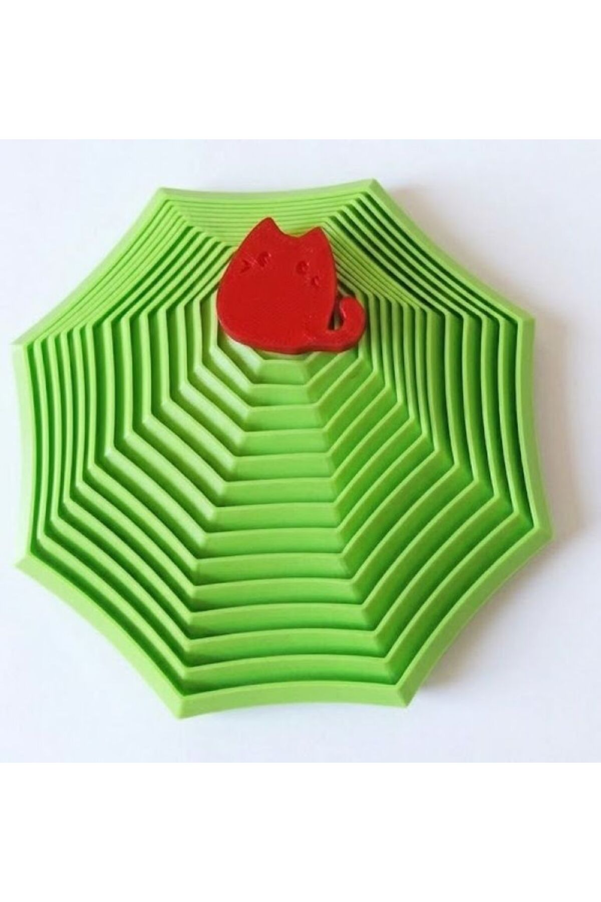 ARCANIUM Montessori Eğitici Geometrik Yıldız - KediFigürlü Akıl Ve Zeka Oyuncağı - Motor Becerisi- YEŞİL fotoğrafı 2 (önizleme)