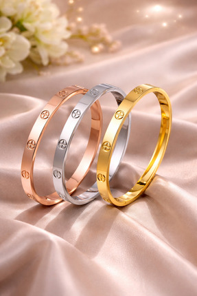 Trenddora 3Lü kombin zarif kadın bilezik