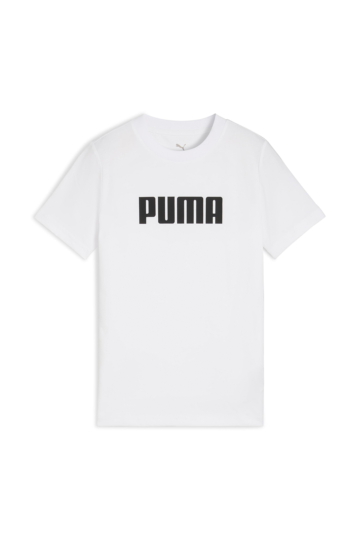 Puma Essentials Logo Girls' White T-Shirt