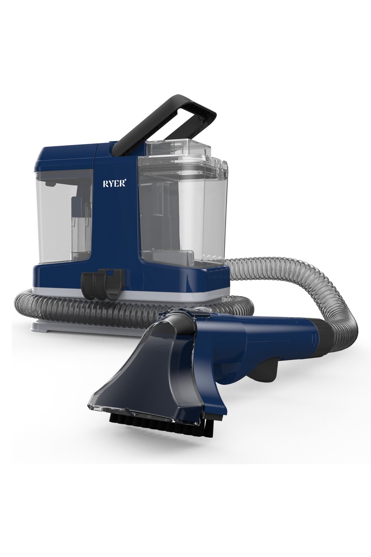 RYER Επαγγελματική ηλεκτρική σκούπα με πλύσιμο χαλιών Συμπαγής Plus Blue με έ...