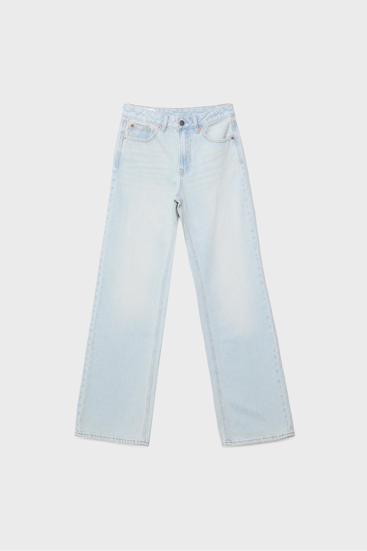 Stradivarius D92 Straight geniş paça görsel 6