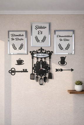 KAĞAN SÜS Pileksili Mutfak duvar süsü