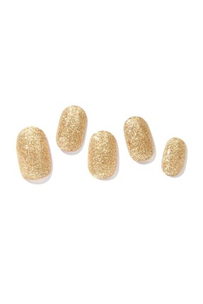 TipsArt Golden Stardust Jel Tırnak 16 Adet, 1 Kullanım