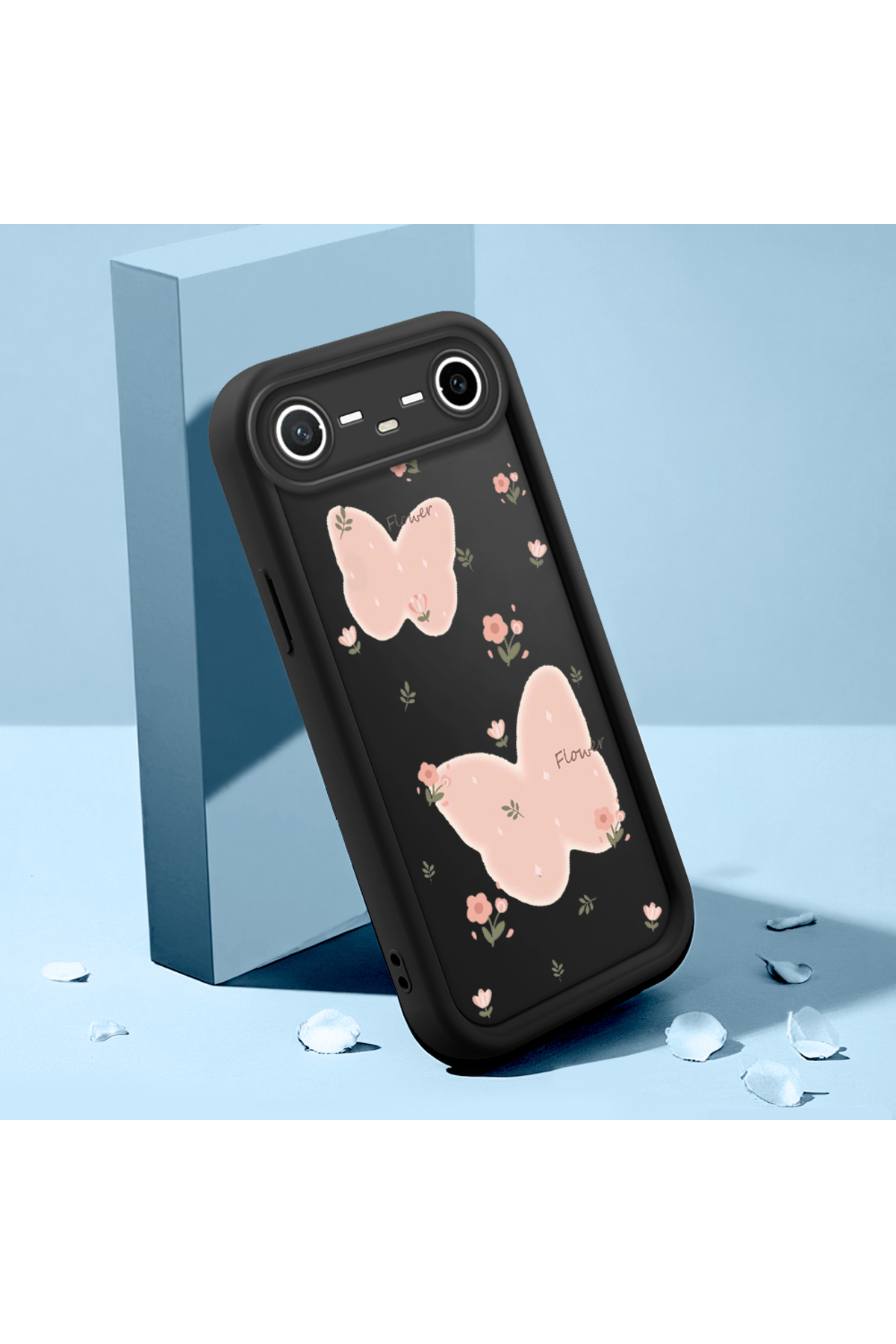 Tecno Spark Slim 5G Compatible Case Slim Soft Silicone Phone Case flower Pattern