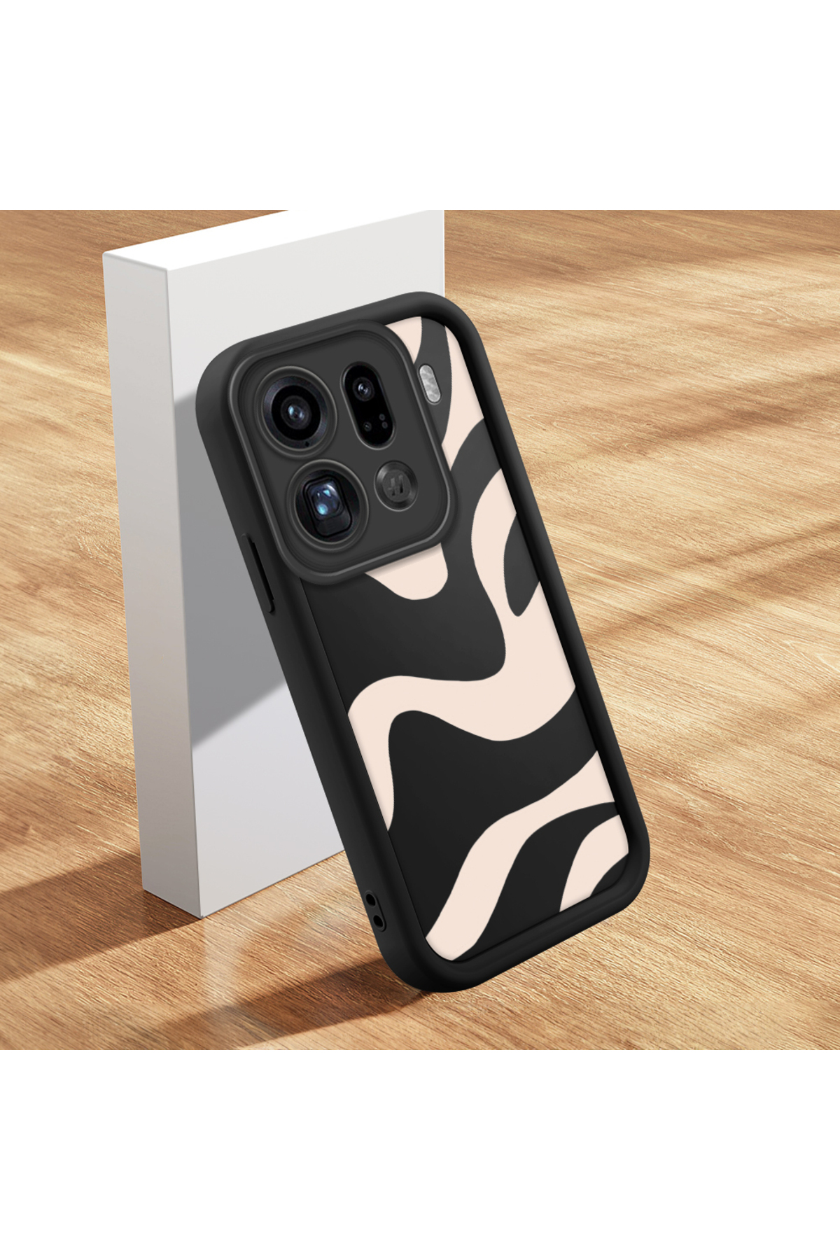 OPPO Find X9 Pro 5G Compatible Case Slim Soft Silicone Phone Case wave Pattern