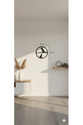 Konuk Decor Paw Harmony – Kedi & Köpek Temalı Minimal Duvar Dekoru