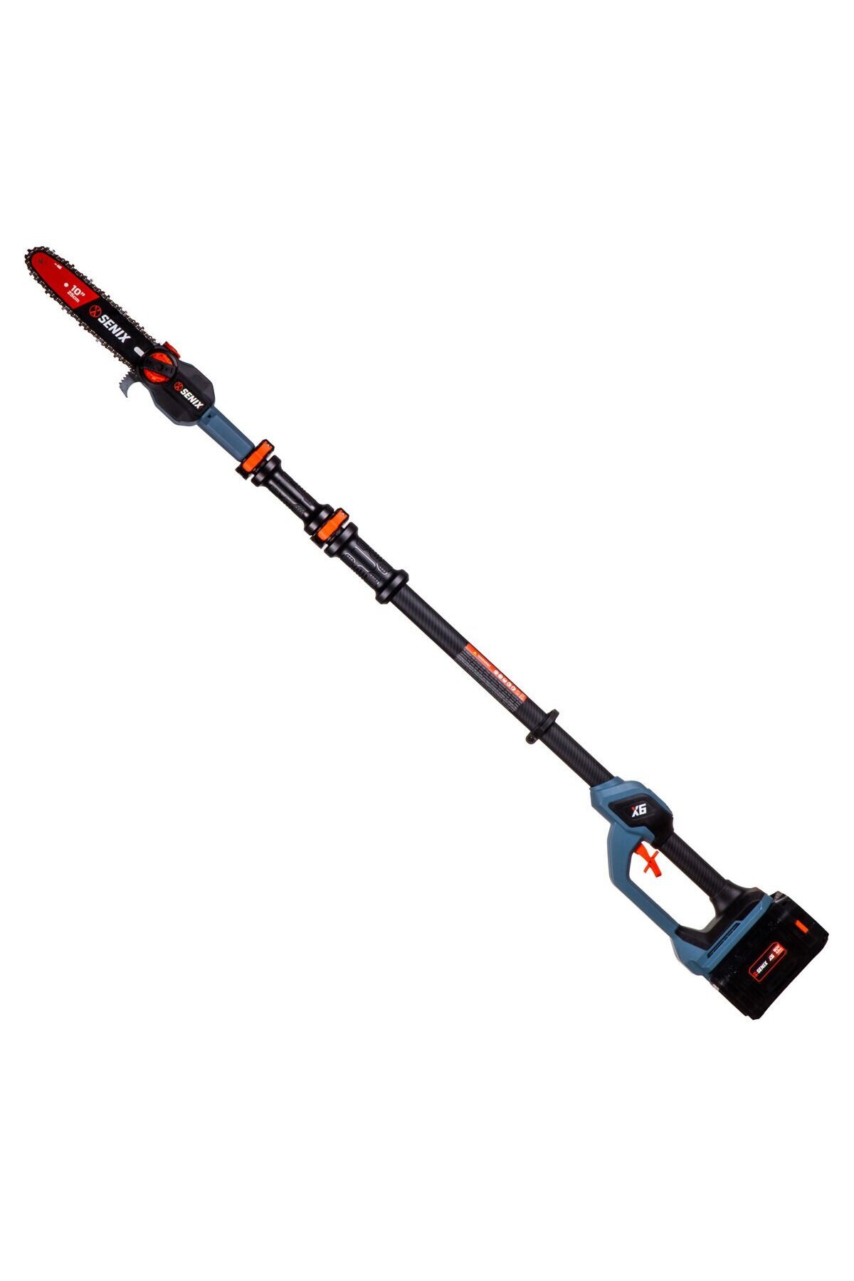SENIX CSPX6-M-EU Akülü Yüksek Dal Budama Testeresi 4.0 Ah 25 cm
