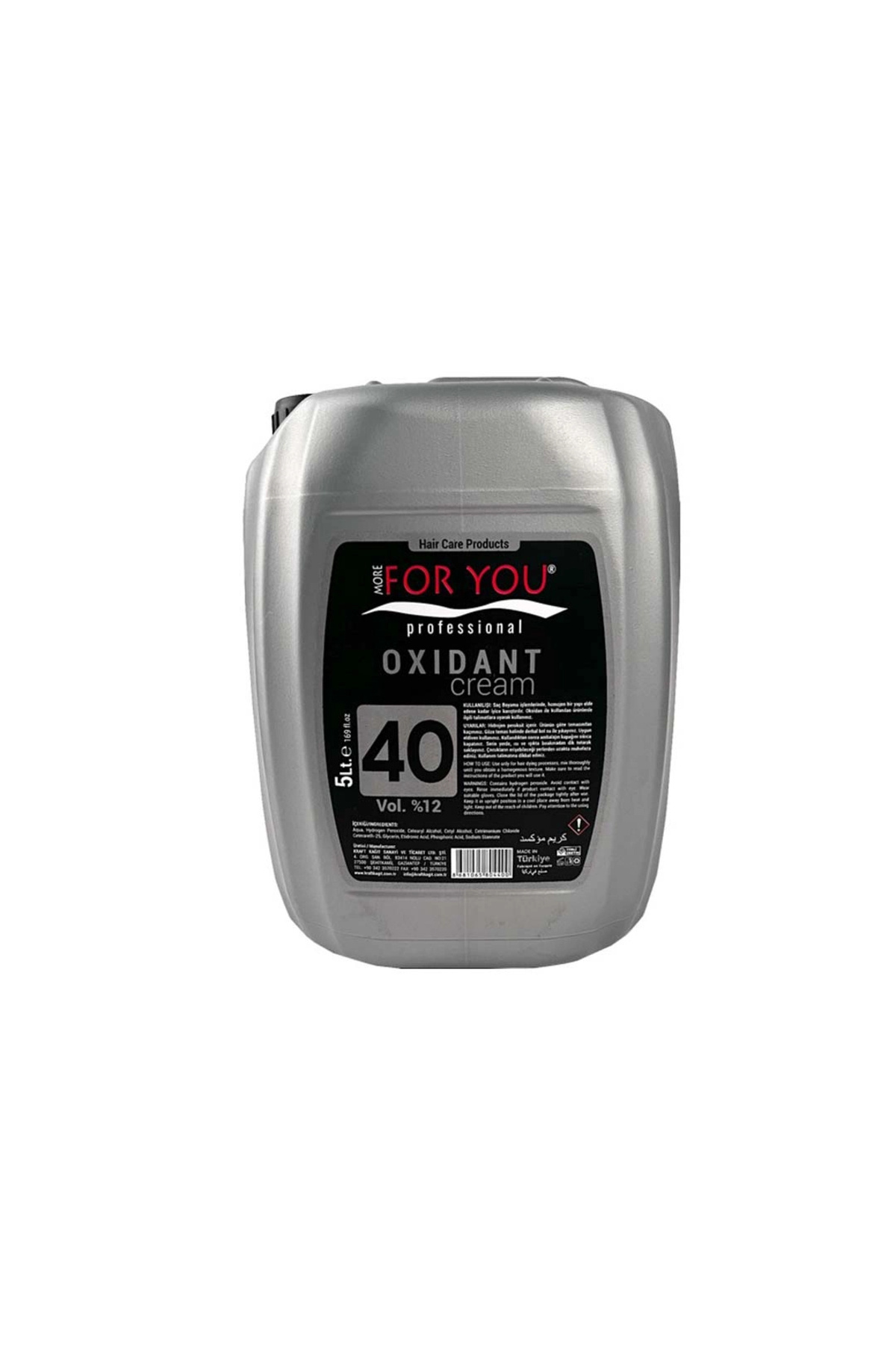 More For You Oksidan (%12) 40 Vol 5 Litre — P102S7718