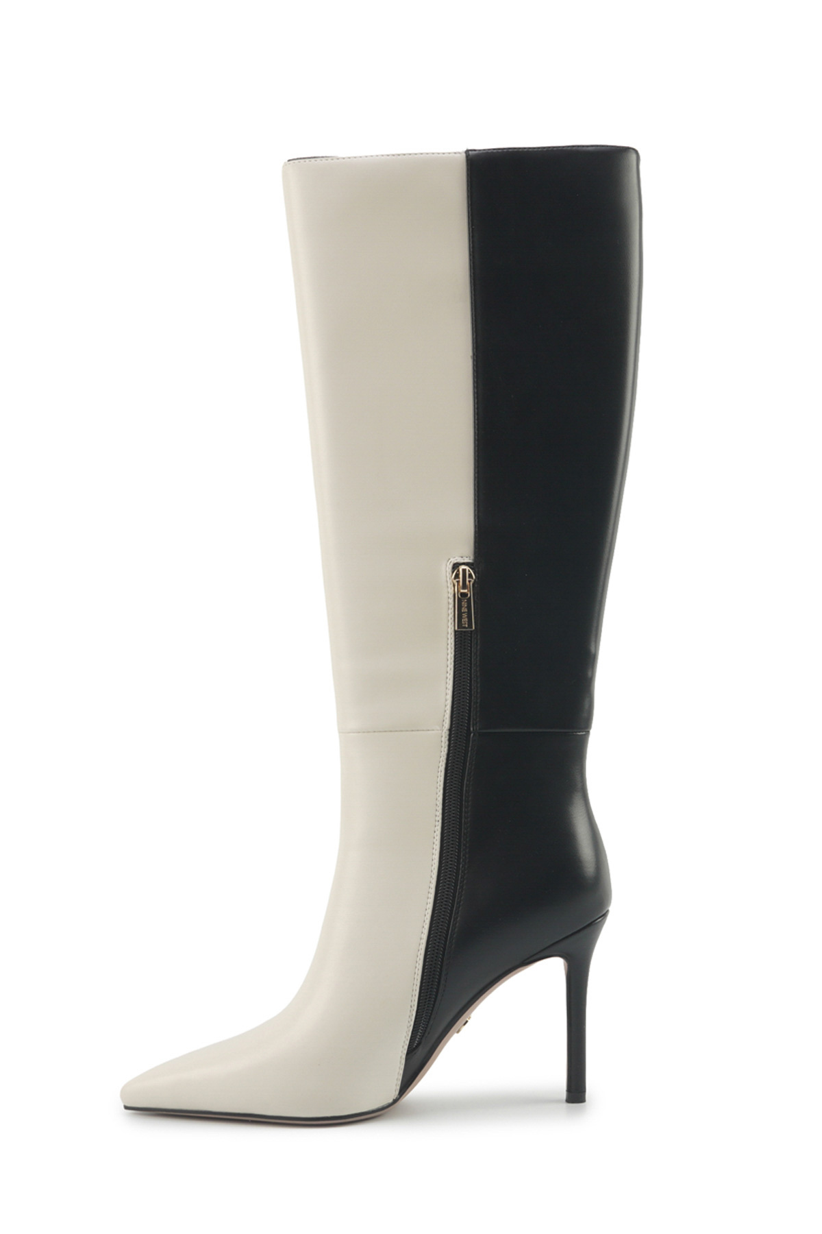 Nine West  JUSTIN 5PR KIRIK BEYAZ Kadın Topuklu Çizme - Görsel 3