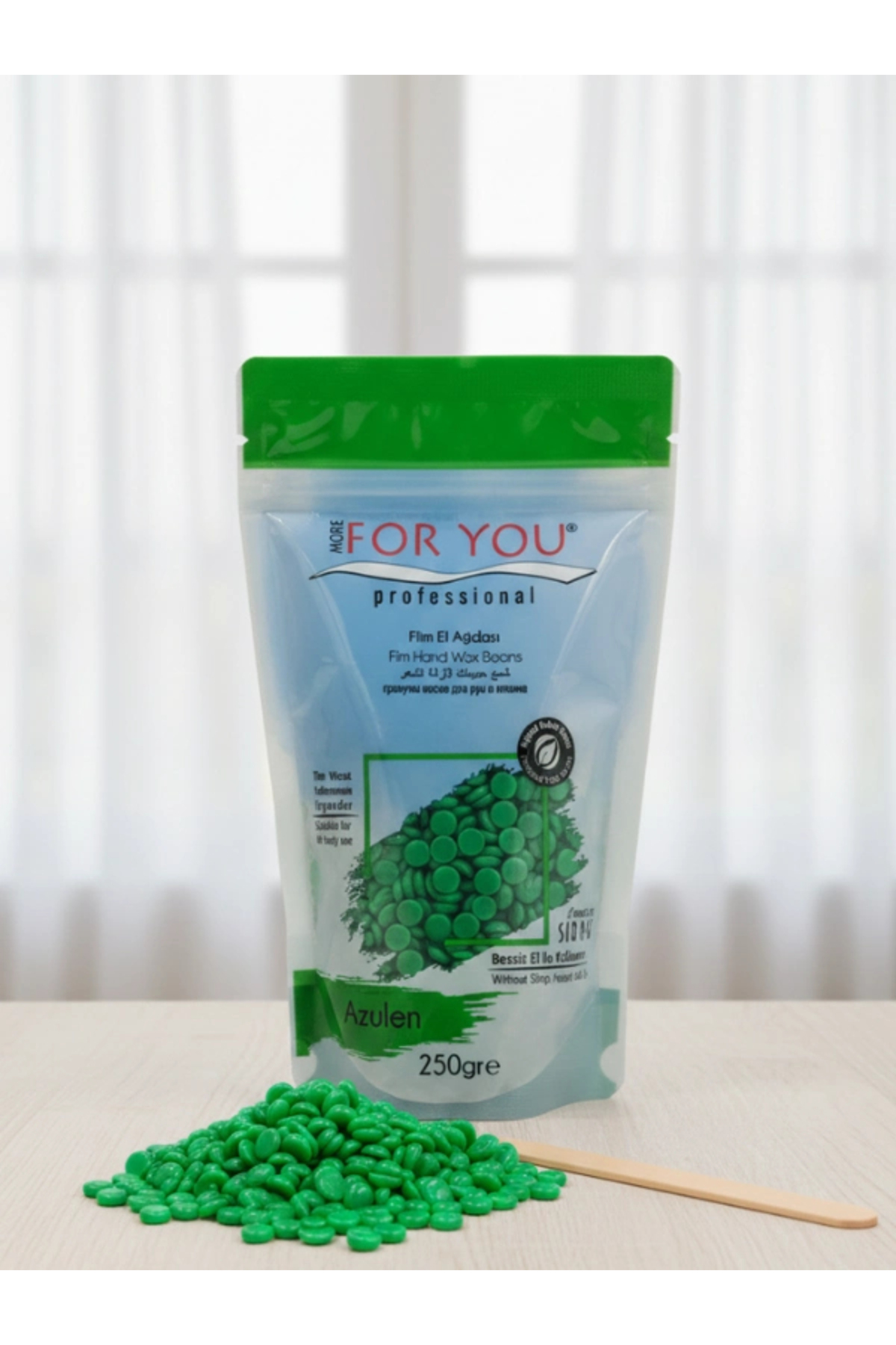 More For You Boncuk Ağda Azulen (Yeşil) 250 gr — 8681065803878