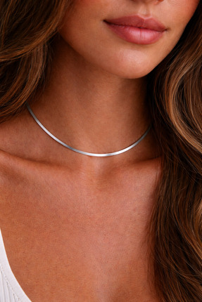 Soleildor 925 ayar Orijinal Gümüş Kişiye Özel İsim yada Cümle Balıksırtı Zinc...