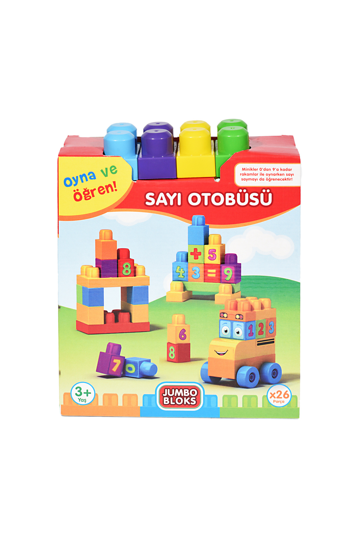 toysmilla Blok sayı otobüsü fotoğrafı 2 (önizleme)
