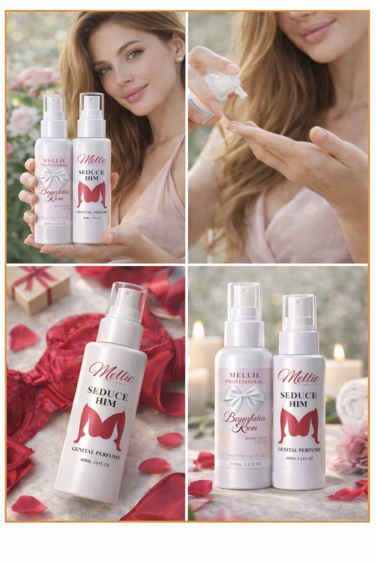 İntim Set Beyazlatıcı Krem & Dış Genital Parfüm (2’li Set) — 45000 — تصویر 3 از 4