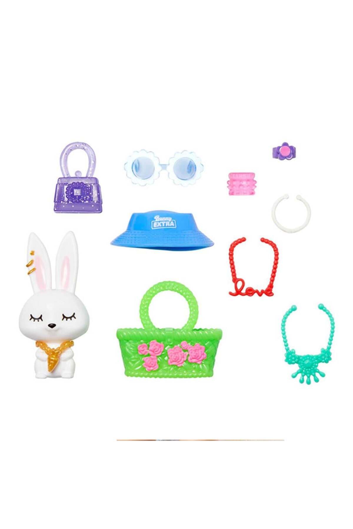 Barbie Extra Mavi Etekli HDJ45 fotoğrafı 2 (önizleme)