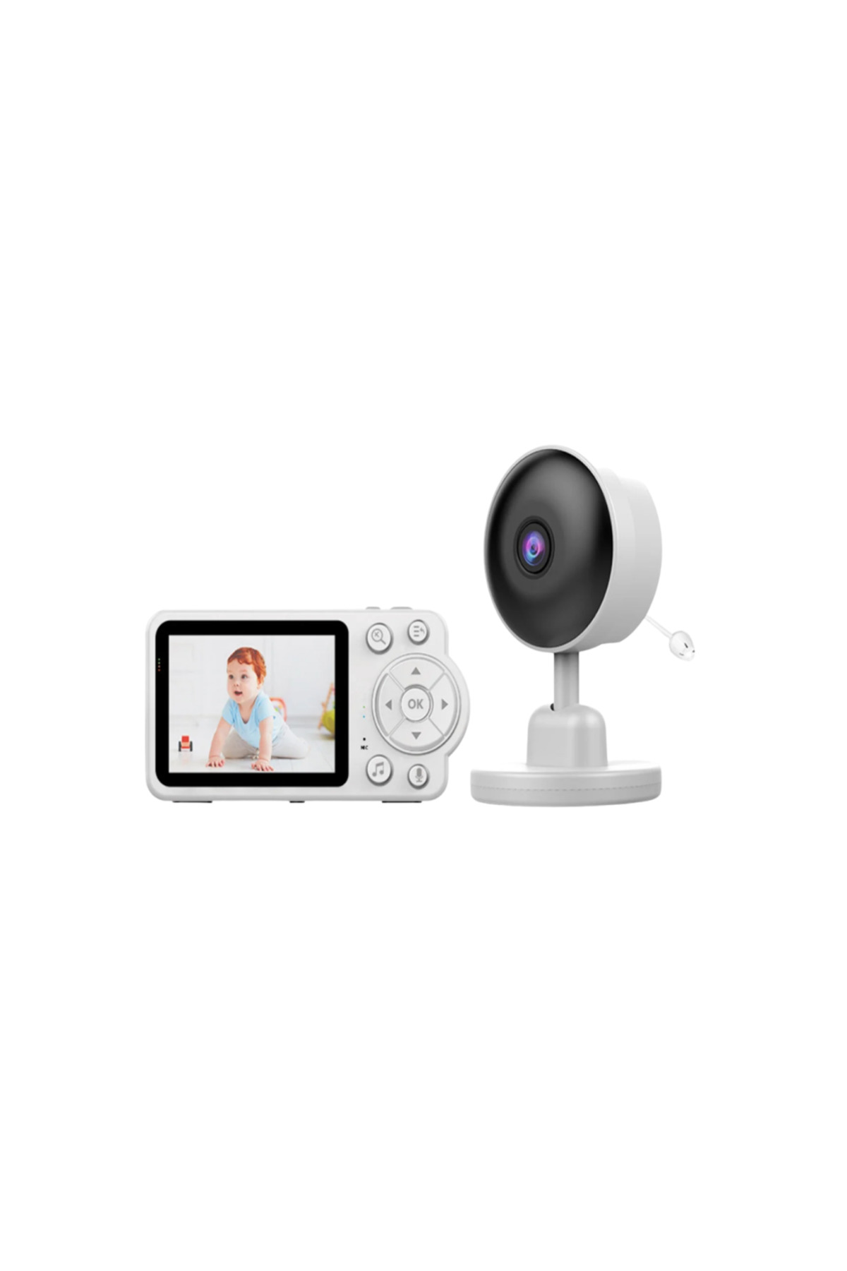 Toptan Bulurum WiFi Gerektirmeyen Dijital Şifrelemeli Bebek Monitörü fotoğrafı 2 (önizleme)