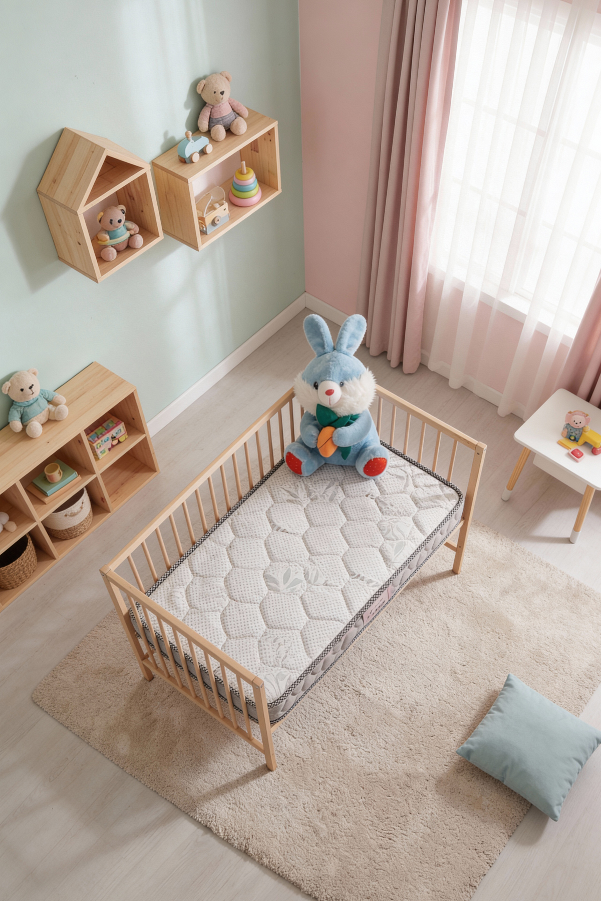 sysleep 10cm Ortopedik Bebek Yatağı, Beşik Yatağı, Park Yatak, Sünger Yatak fotoğrafı 2 (önizleme)