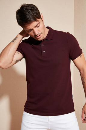 Buratti Pamuklu Regular Fit Düğmeli Polo Yaka T Shirt Erkek POLO YAKA T SHİRT...