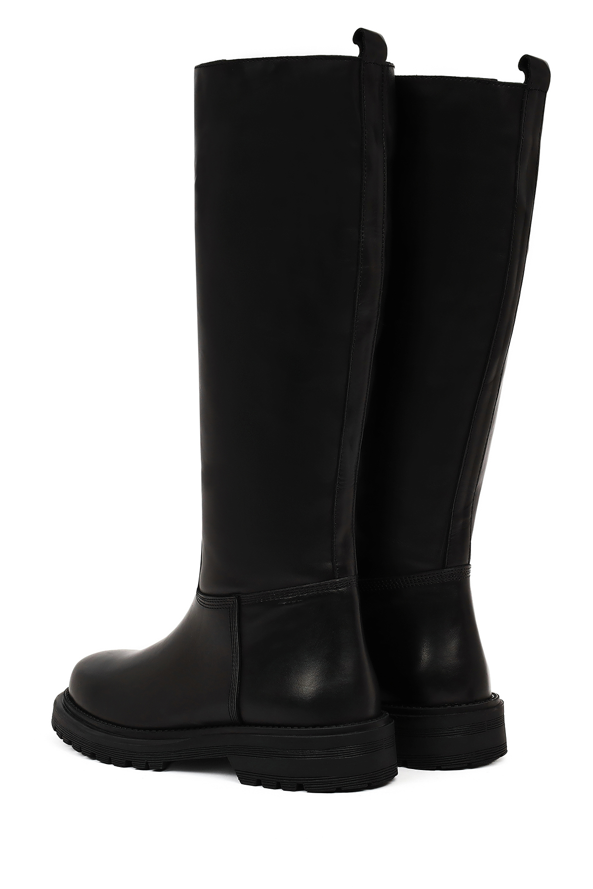 Derimod  Kadın Siyah Kalın Tabanlı Deri Çizme 25WFD187218 - Görsel 7