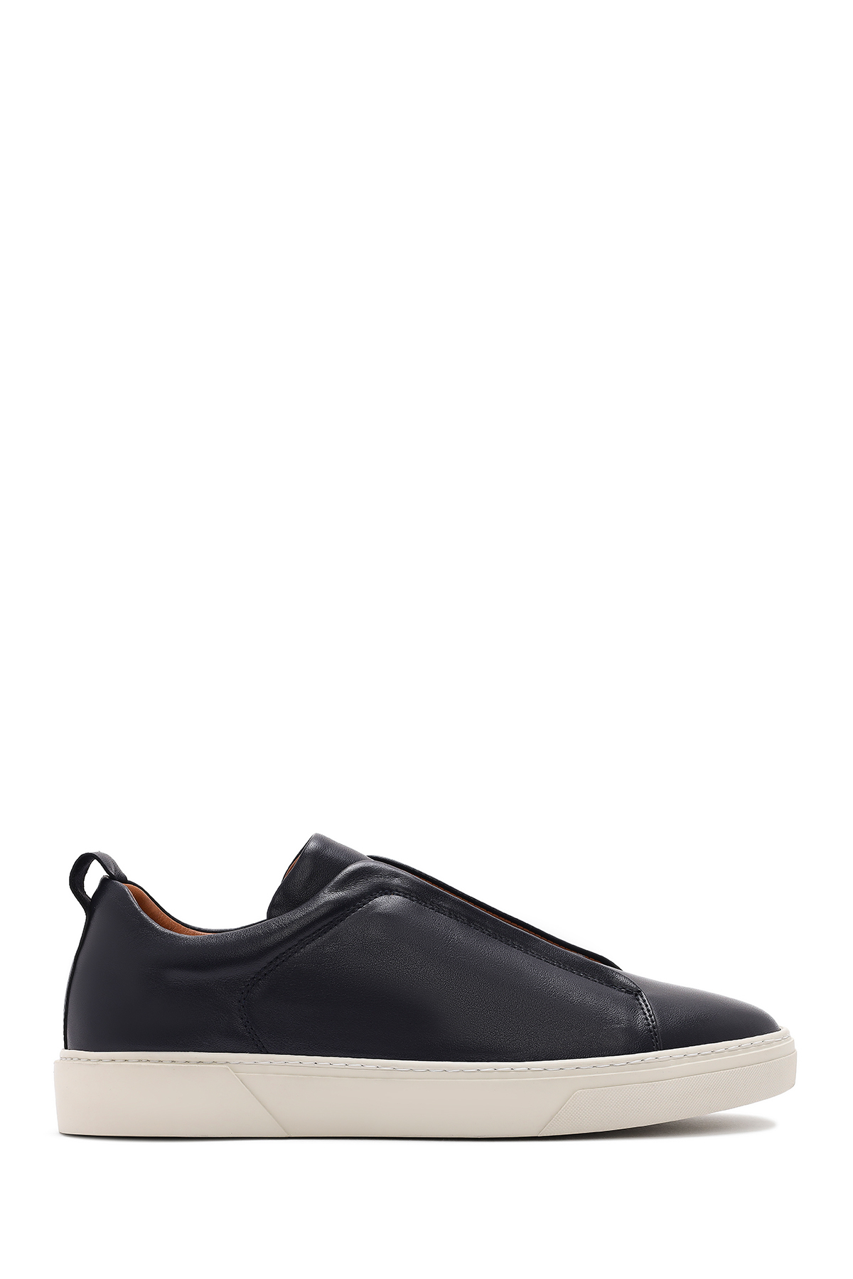 Derimod Erkek Lacivert Lastikli Deri Sneaker 25SFD631618 - Fiyatı