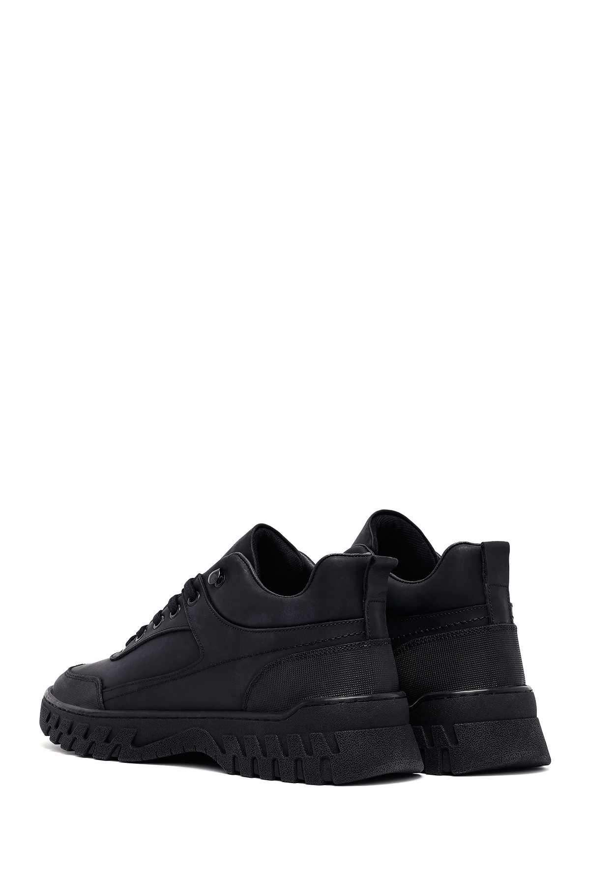 Derimod  Erkek Siyah Bağcıklı Deri Casual Bot 25WFD6610V3 - Görsel 6