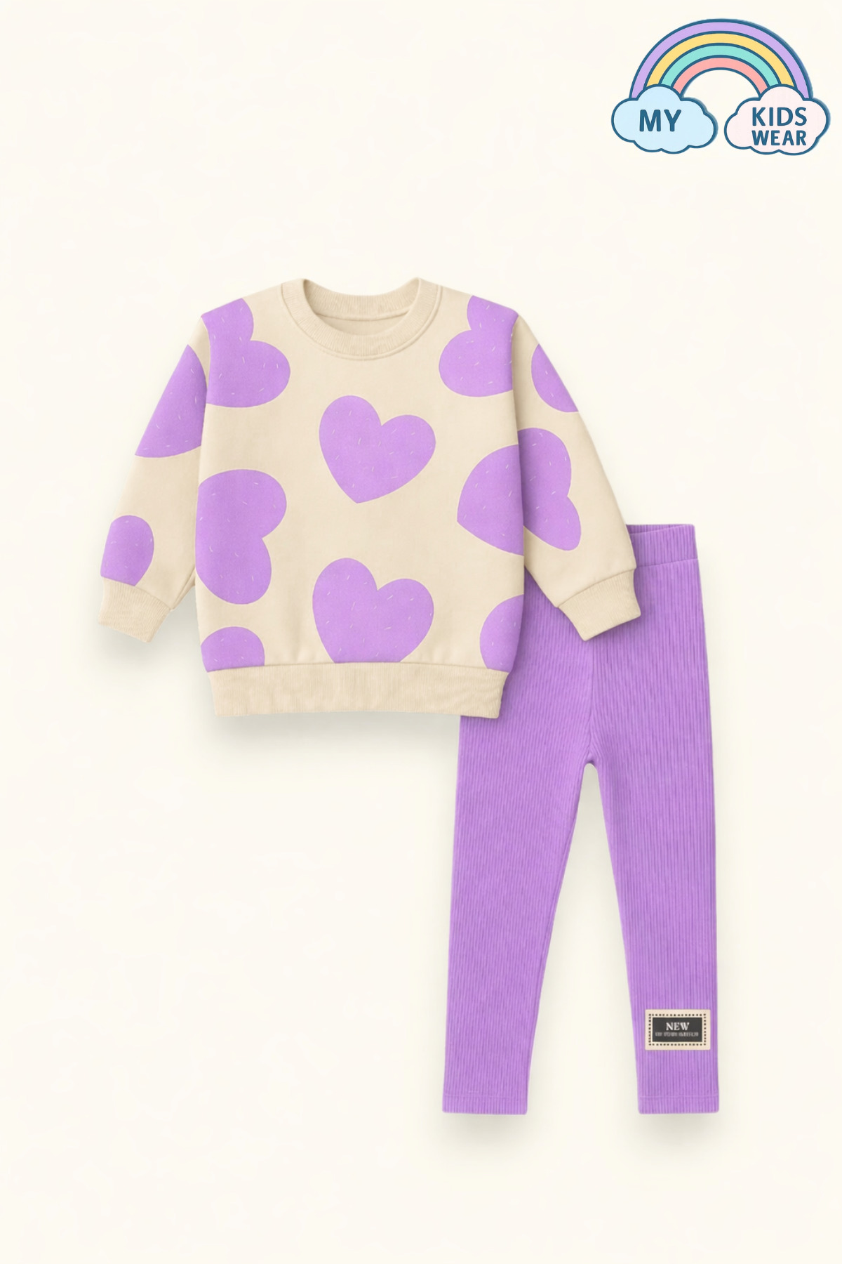 My Kids Wear Szívnyomott öltönykészlet lányoknak