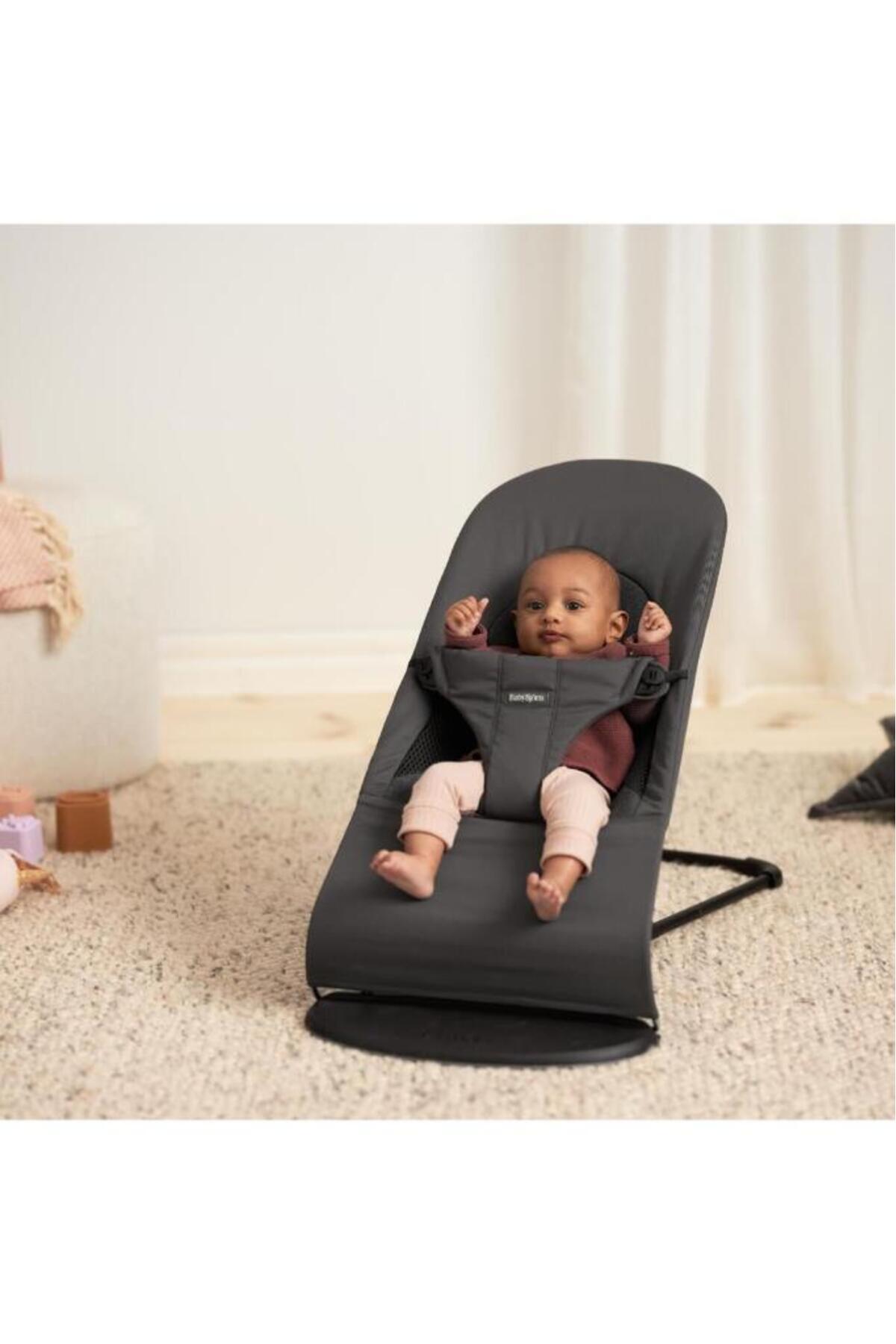 BabyBjörn Balance Soft Woven Jersey Üçlü Kumaş Yenidoğan Seti / Dark Grey fotoğrafı 5 (önizleme)