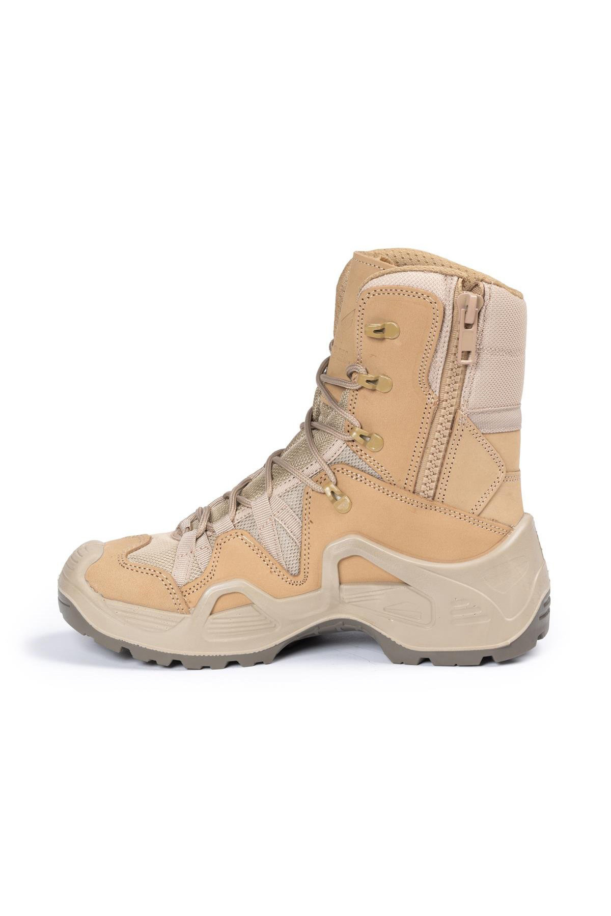 Vogel  M1491 Fermuarlı Bej Çöl Rengi Askeri Bot 4 mevsim - Görsel 2
