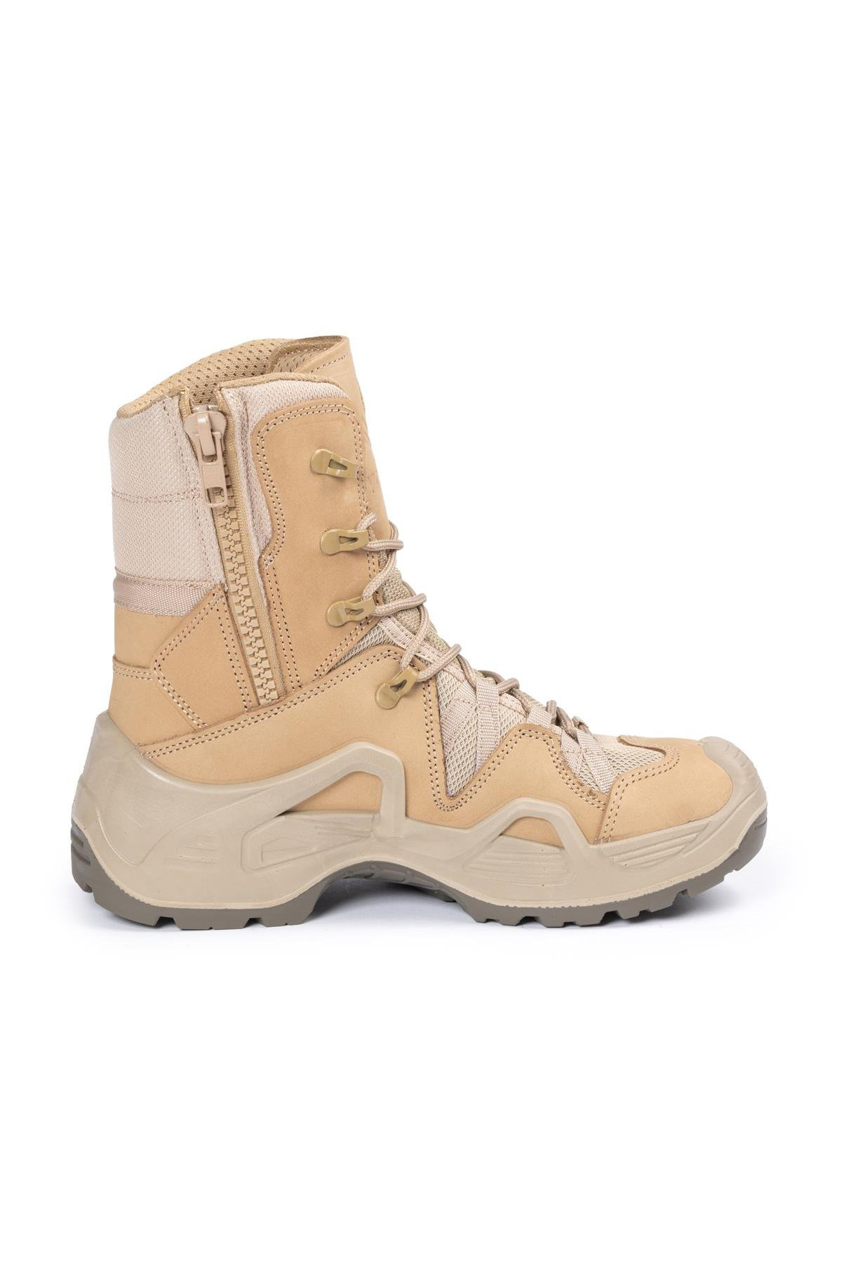 Vogel  M1491 Fermuarlı Bej Çöl Rengi Askeri Bot 4 mevsim - Görsel 3