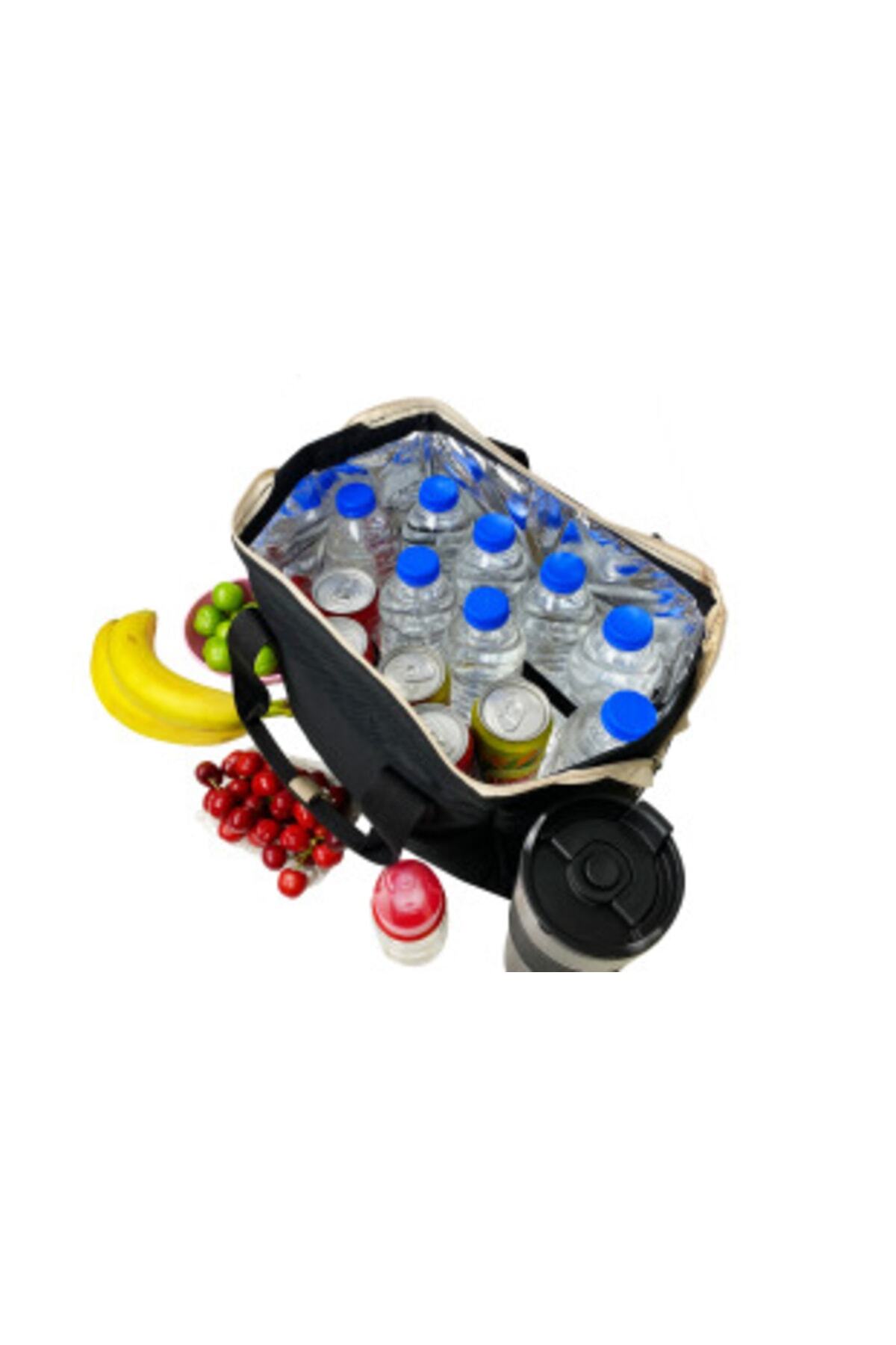 Stylo Beach Bag Termos Çanta - Bej fotoğrafı 7 (önizleme)