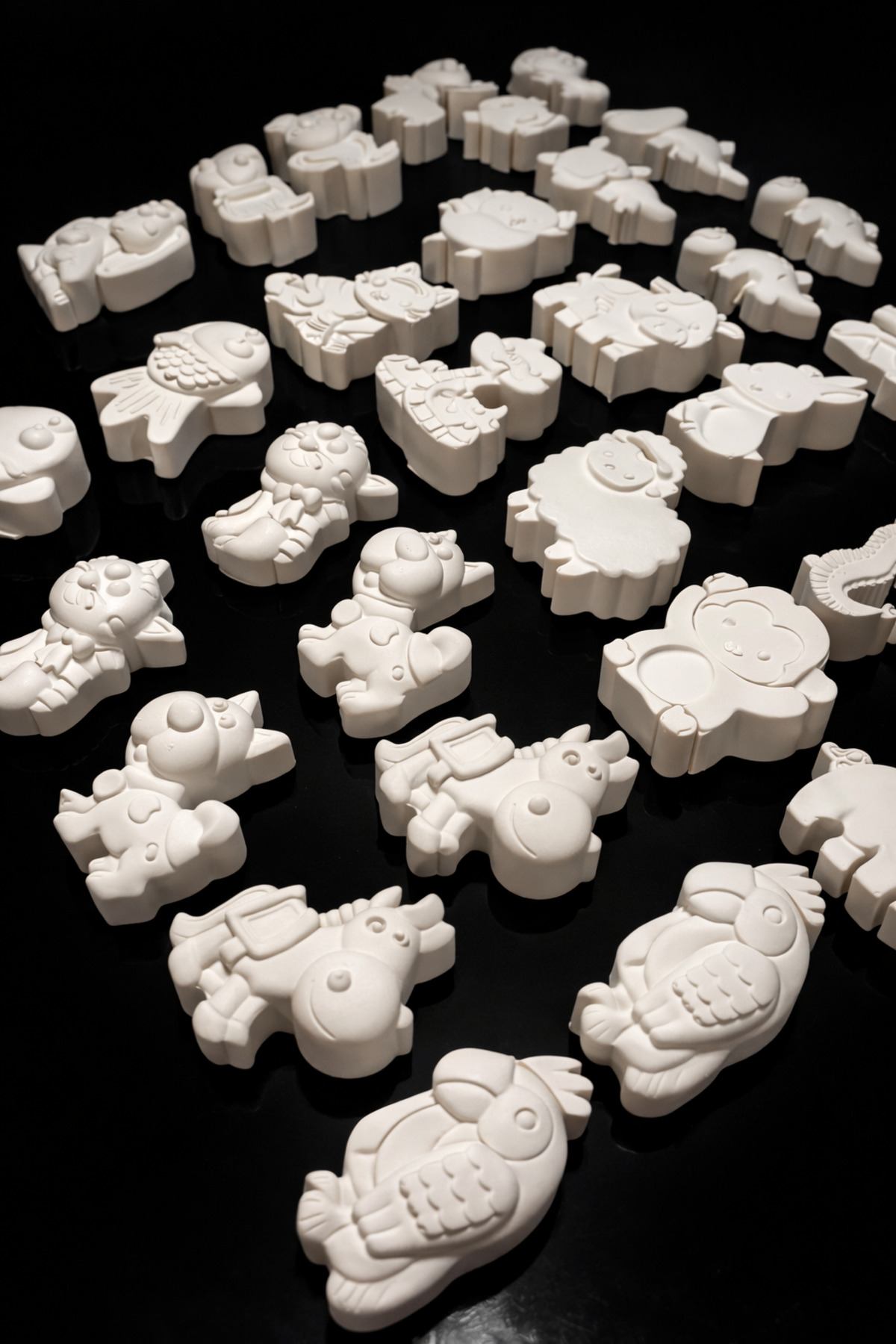 Misse 36 Adet (3D) Hayvanlar Alemi Taş Boyama Figür Çocuk Gelişimi Boyama Etkinlik Seti Zoo Stone Painting fotoğrafı 6 (önizleme)