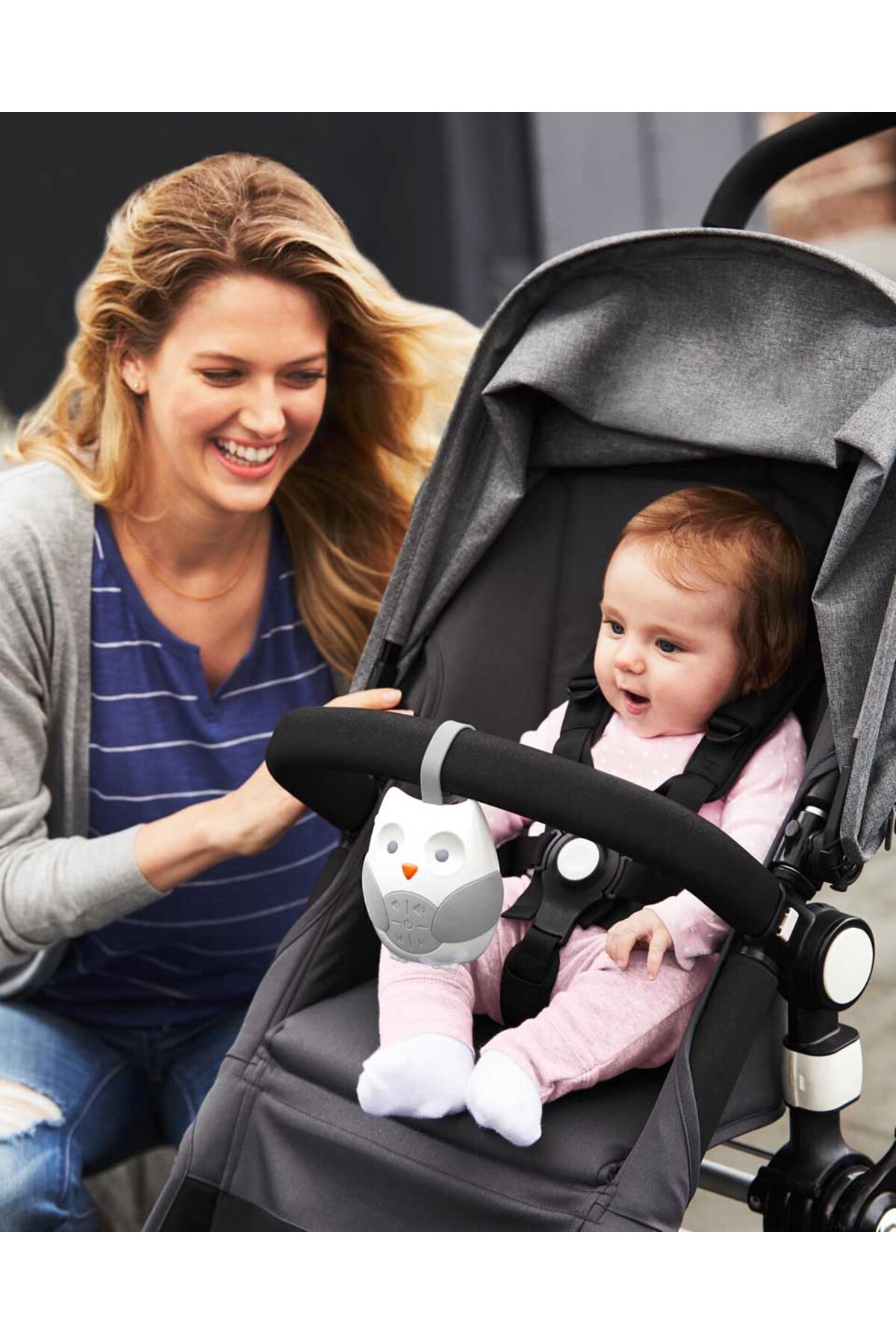 Skip Hop Stroll & Go Taşınabilir Baby Soother Baykuş fotoğrafı 2 (önizleme)