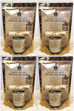 Time in a Tin Çoklu Hediyelik 4 adet - Bebeğe Mektup Zaman Kapsülü Seti - Beb...