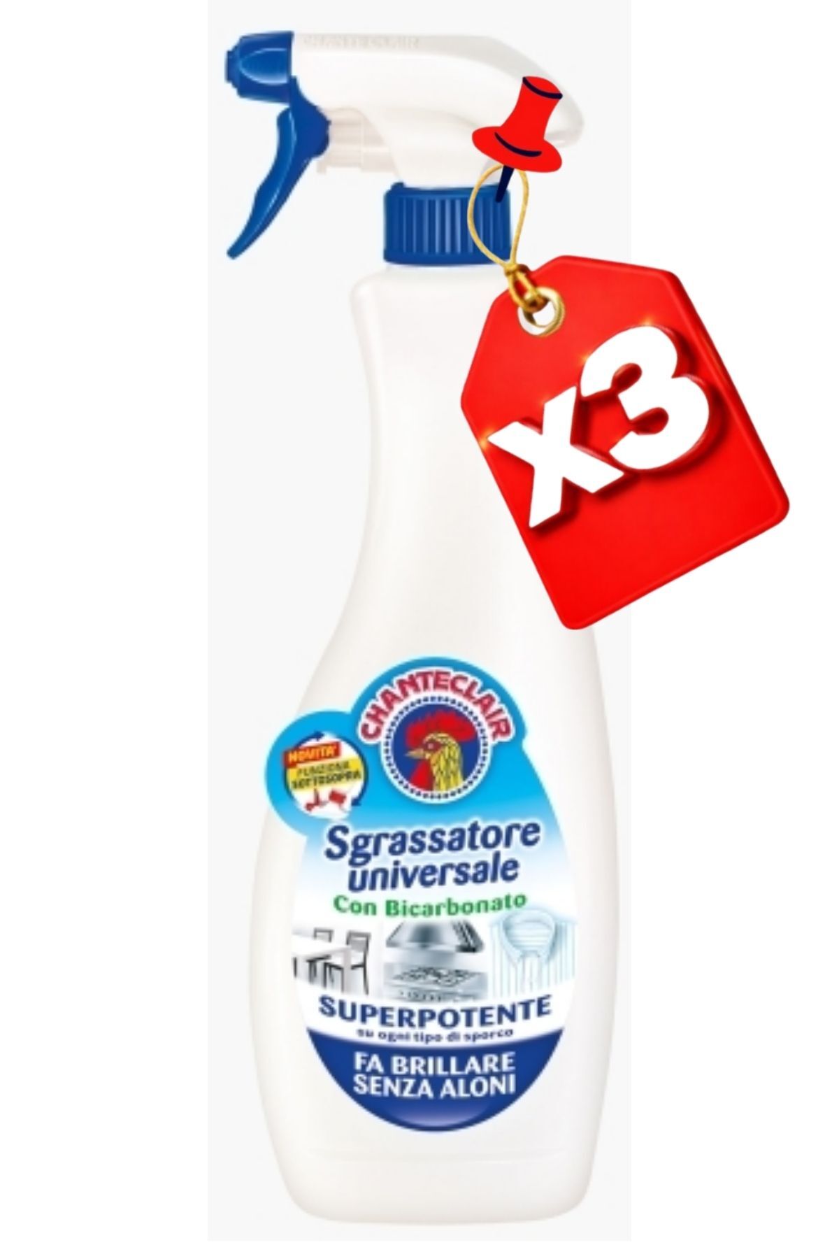 chante clair Pachet Promo 3 x Chanteclair Degresant Bicarbonat 600ml