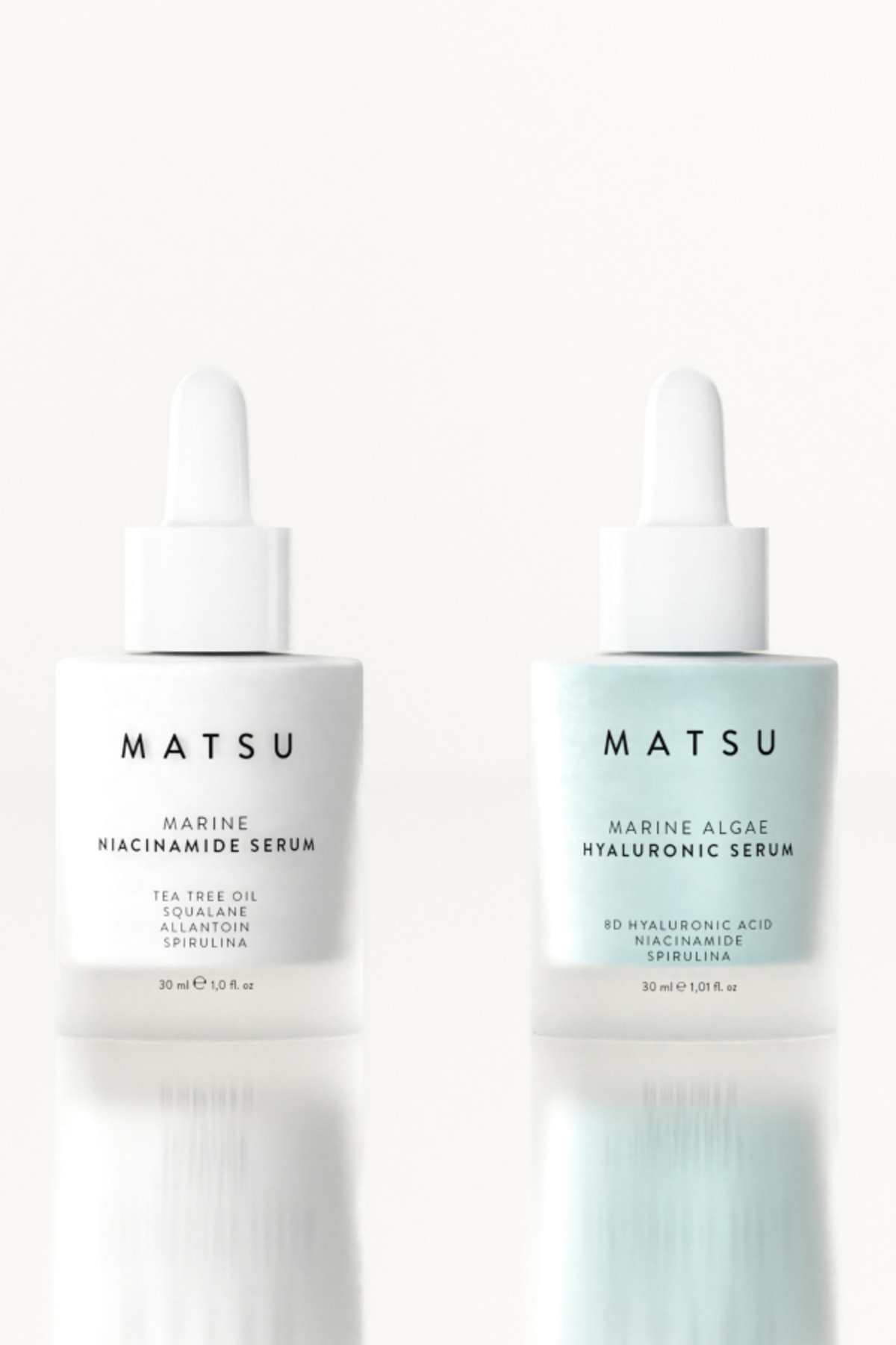 MATSU Hyalüronik Asit ve Niasinamid Nem Veren Gözenek Karşıtı 2li Serum Seti — 869921934592