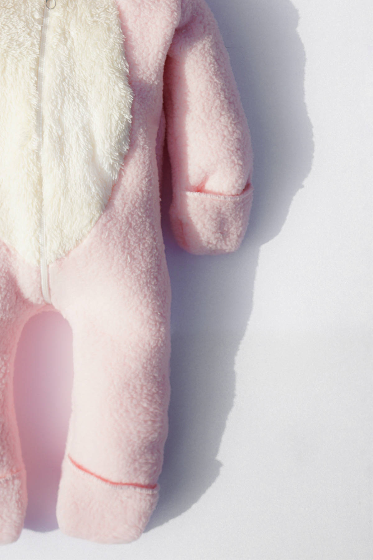 ipek atlas Kız Erkek Bebek Ve Çocuk Peluş Fermuarlı Kışlık Tavşan Tulum fotoğrafı 6 (önizleme)