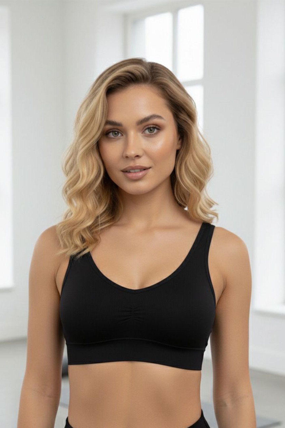 Mkwomen Toparlayıcı Sıkılaştırıcı Kalın Askılı Pedli Büstiyer 5040 görsel 2
