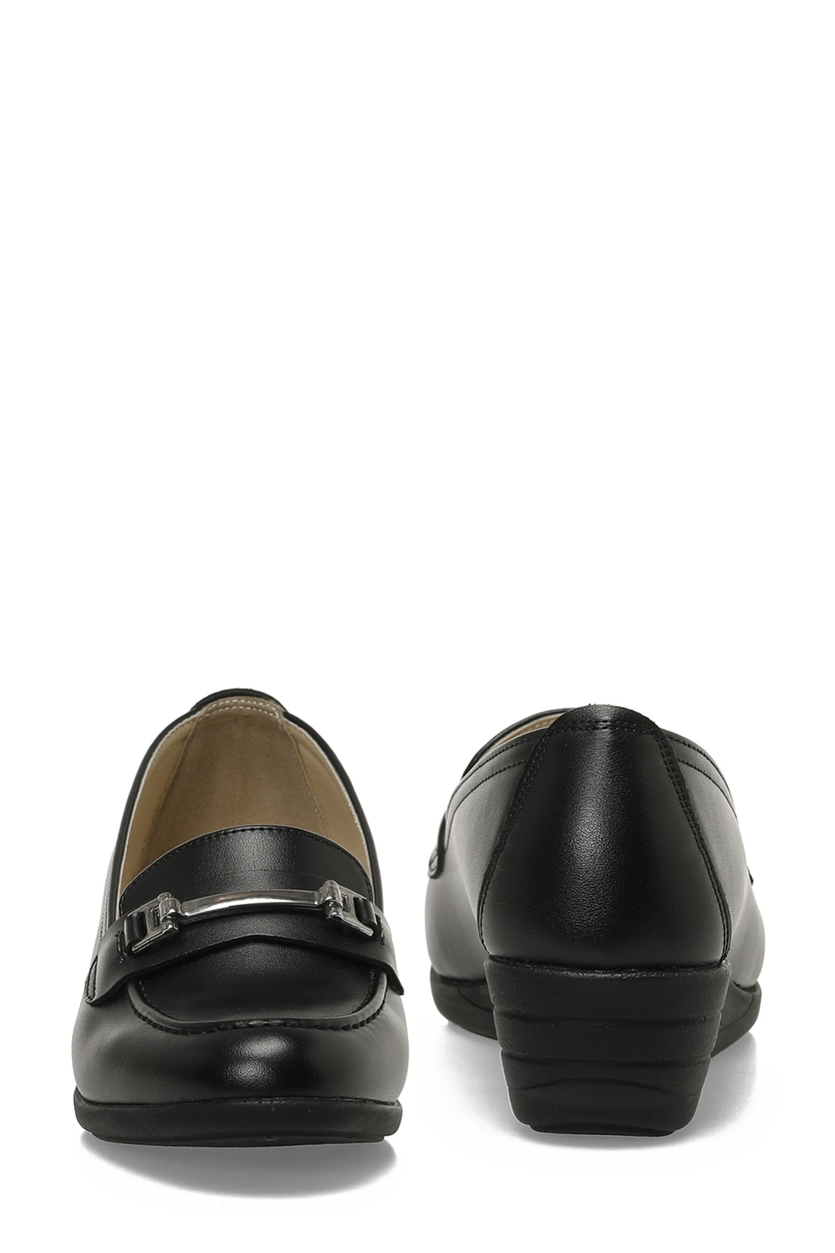 Polaris  166734.Z6FX Siyah Kadın Loafer - Görsel 5