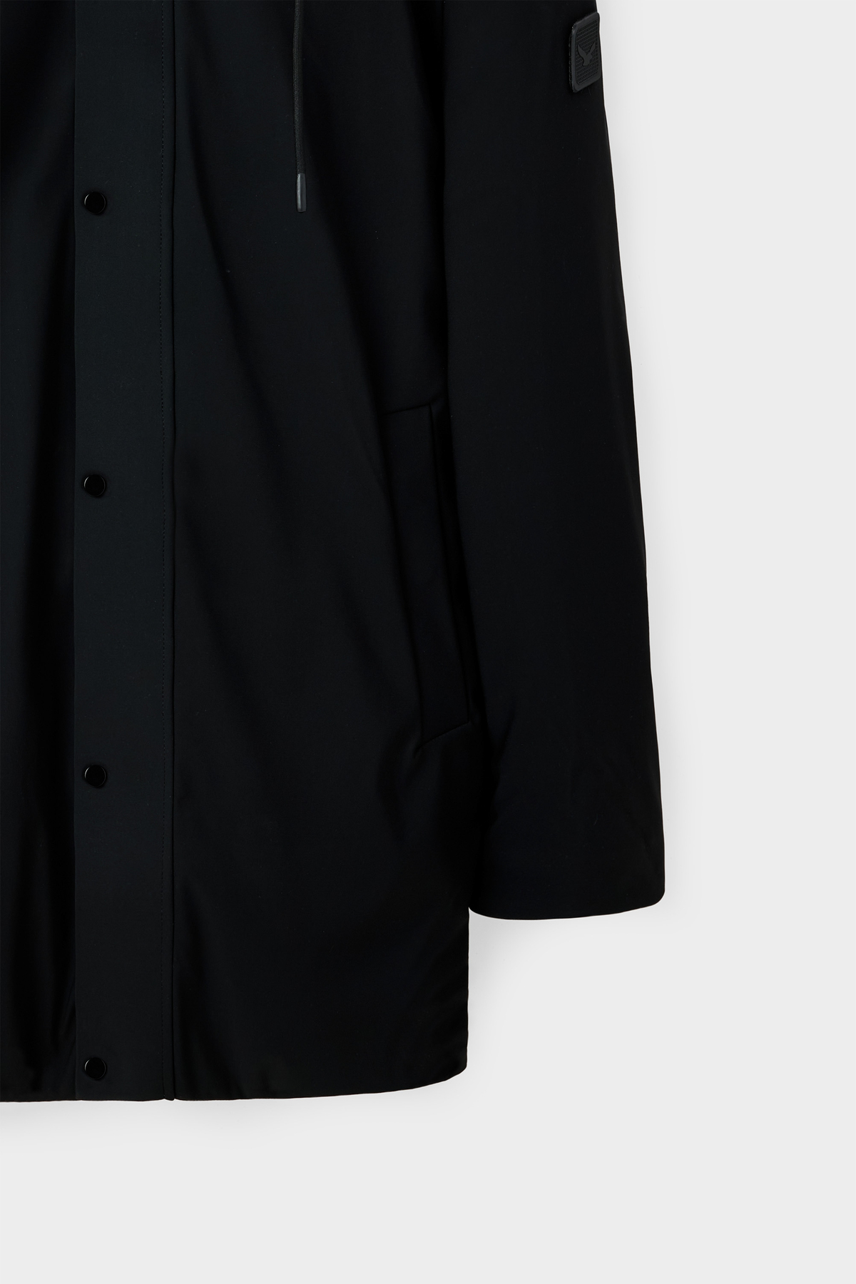 Ds Damat Regular Fit Siyah Düz Mont — مشکی 5HC070001035M — تصویر 6 از 8