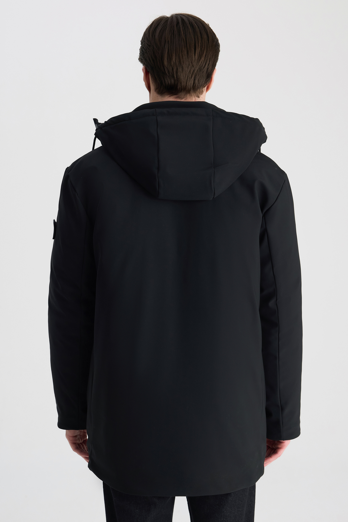 Ds Damat Regular Fit Siyah Düz Mont — مشکی 5HC070001035M — تصویر 3 از 8