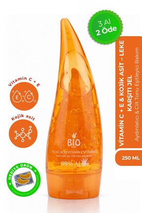 Bio Asia Leke Karşıtı Jel – Vitamin C+E & Kojic Acid Aydınlatıcı Cilt Tonu Eş...