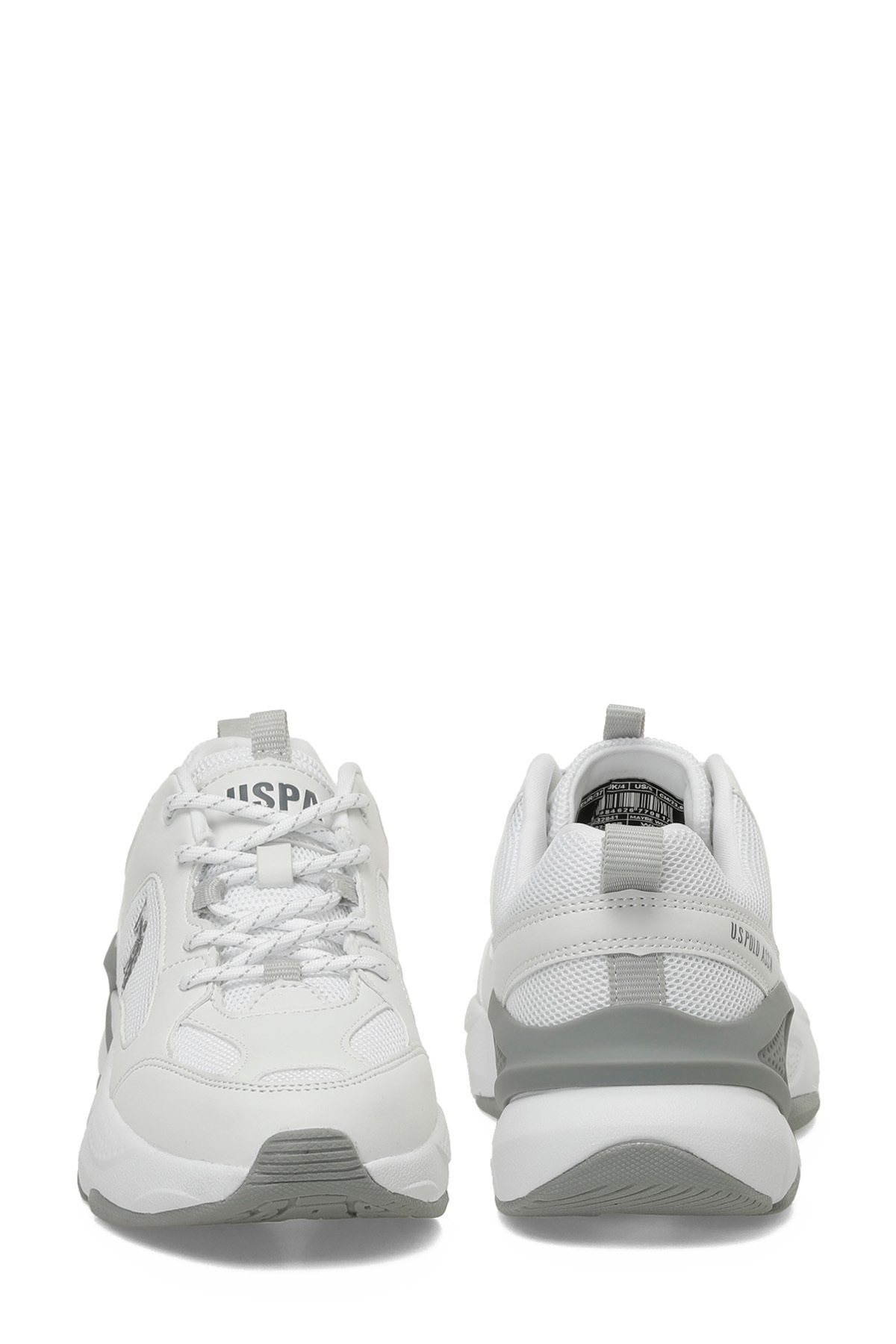 U.S. Polo Assn.  MAYBE WMN 5PR Beyaz Kadın Sneaker - Görsel 5