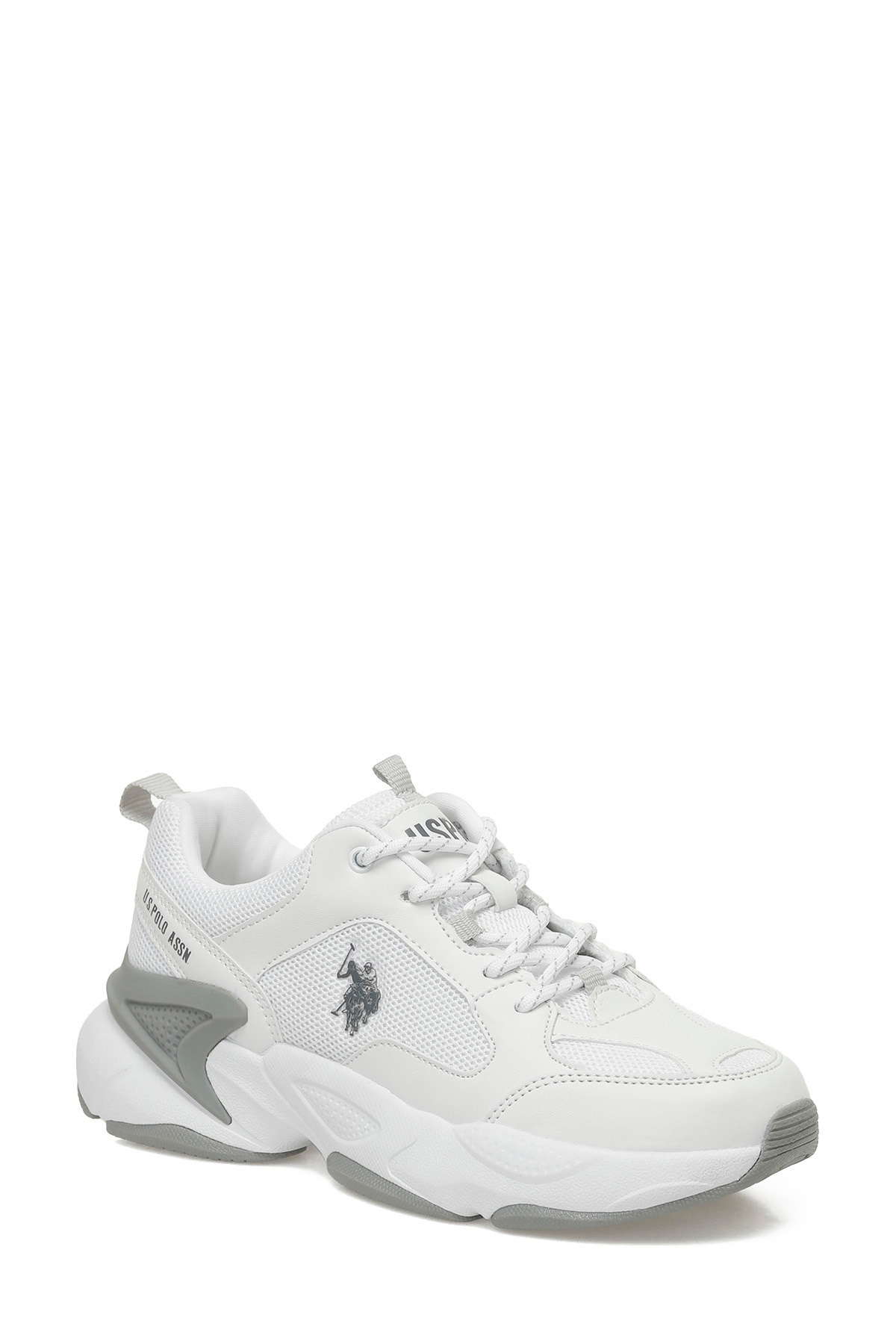 U.S. Polo Assn.  MAYBE WMN 5PR Beyaz Kadın Sneaker - Görsel 2